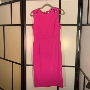 Pink Women's dress. Back zipper goes both ways.